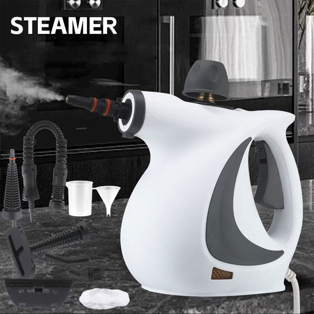 Portable Deep Cleaning Steamer for Home, Kitchen, Tile Grout & Auto Detailing